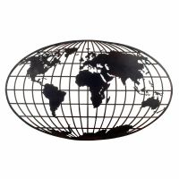 Decoração de Parede Signes Grimalt Mapa do Mundo 1 x 60 x 100,5 cm