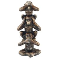 Figura Decorativa Signes Grimalt Macacos 6 x 20 x 8,5 cm