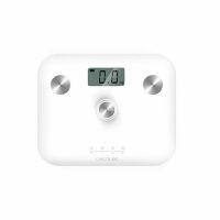 Balança digital para casa de banho Cecotec EcoPower 10100 Full Healthy LCD 180 kg Branco Vidro 180 kg