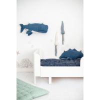 Peluche Crochetts Azul Polvo Baleia Manta 29 x 84 x 29 cm 4 Peças