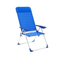 Cadeira de Campismo Acolchoada Marbueno Azul 69 x 109 x 58 cm
