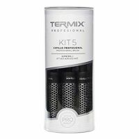 Conjunto de escovas Termix Preto Alumínio (5 uds) (Recondicionado B)