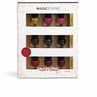 Conjunto de Maquilhagem Magic Studio Colorful Complete Nail Polish 9 Peças