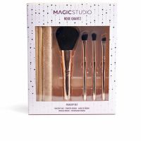Conjunto de Pincéis de Maquilhagem Magic Studio ROSE QUARTZ 5 Peças