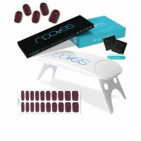 Set de manicure Nooves Premium Lâminas de gel para unhas 5 Peças