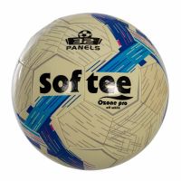 Bola de Futebol Softee Ozone Pro  Dourado Branco 11