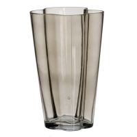 Vaso Cinzento Cristal 15,5 x 15 x 25 cm