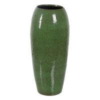 Vaso Verde Cerâmica 35 x 35 x 81 cm