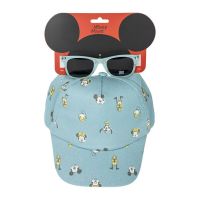 Conjunto de boné e óculos de sol Mickey Mouse 2 Peças Azul (54 cm)