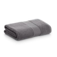 Toalha de banho Paduana Cinzento escuro 100 % algodão 100 x 150 cm
