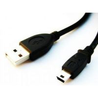Cabo USB para Mini USB GEMBIRD CCP-USB2-AM5P-6 Preto 1,8 m