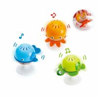 Brinquedo de bebé Hape Stay-put Animais aquáticos 3 Peças