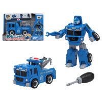 Super Robô Transformável Azul