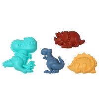 Conjunto de brinquedos de praia 4 Peças Dinossauros