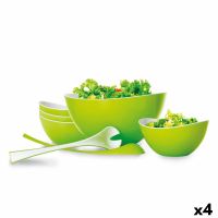 Conjunto de Louça Kitchen Tropic (7 Peças) (4 Unidades) Verde Saladas