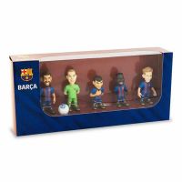 Conjunto de Figuras Minix FC Barcelona 5 Peças 7 cm