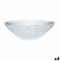 Tigela Rio Transparente Cristal 30,5 x 8,6 x 30,5 cm (4 Unidades)