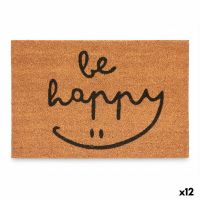 Tapete Be Happy Natural 60 x 1 x 40 cm (12 Unidades)