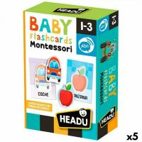 Brinquedo educativo HEADU Baby Flashcards Montessori (5 Unidades)