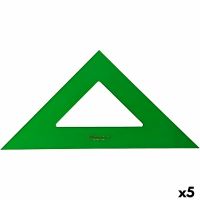 Esquadria Faber-Castell Verde Metacrilato 16 cm (5 Unidades)