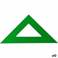 Esquadria Faber-Castell Verde 28 cm (10 Unidades)