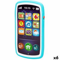 Telefone de brincar Winfun 7,5 x 14 x 2 cm (6 Unidades)