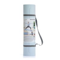 Tapete de Yoga Antiderrapante com Linhas de Posição e Guia de Exercícios Asamat InnovaGoods Azul (Recondicionado A)